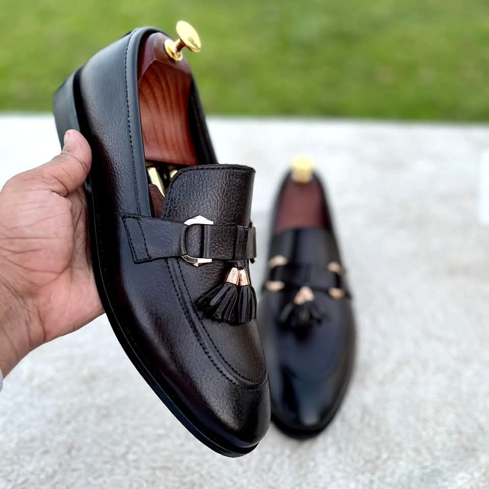 K120 Brown Leather Loafer